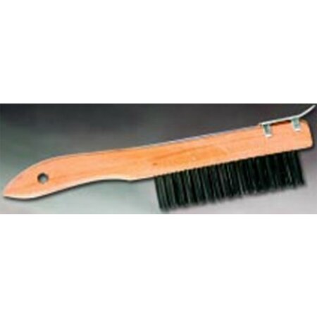 LINZER 300SC WIRE BRUSH 16 X 4 SHOE HANDLE W/SCRAPER 300 SC